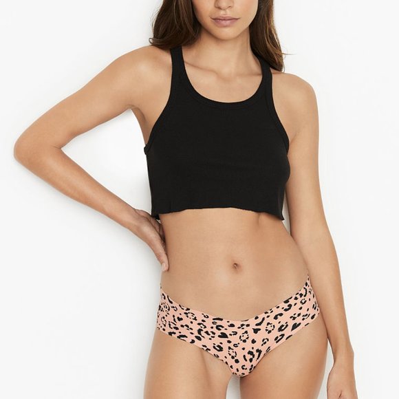 VS Cheeky Leopard No-Show NWT XL - Picture 4 of 10